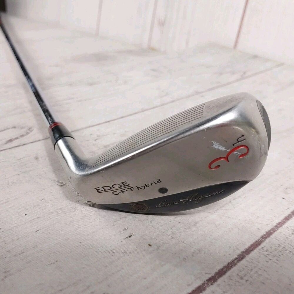 LEFT Ben Hogan Edge CFT 3 Hybrid 21* LH - 3h Apex Edge 3 Steel Shaft 40in - USED